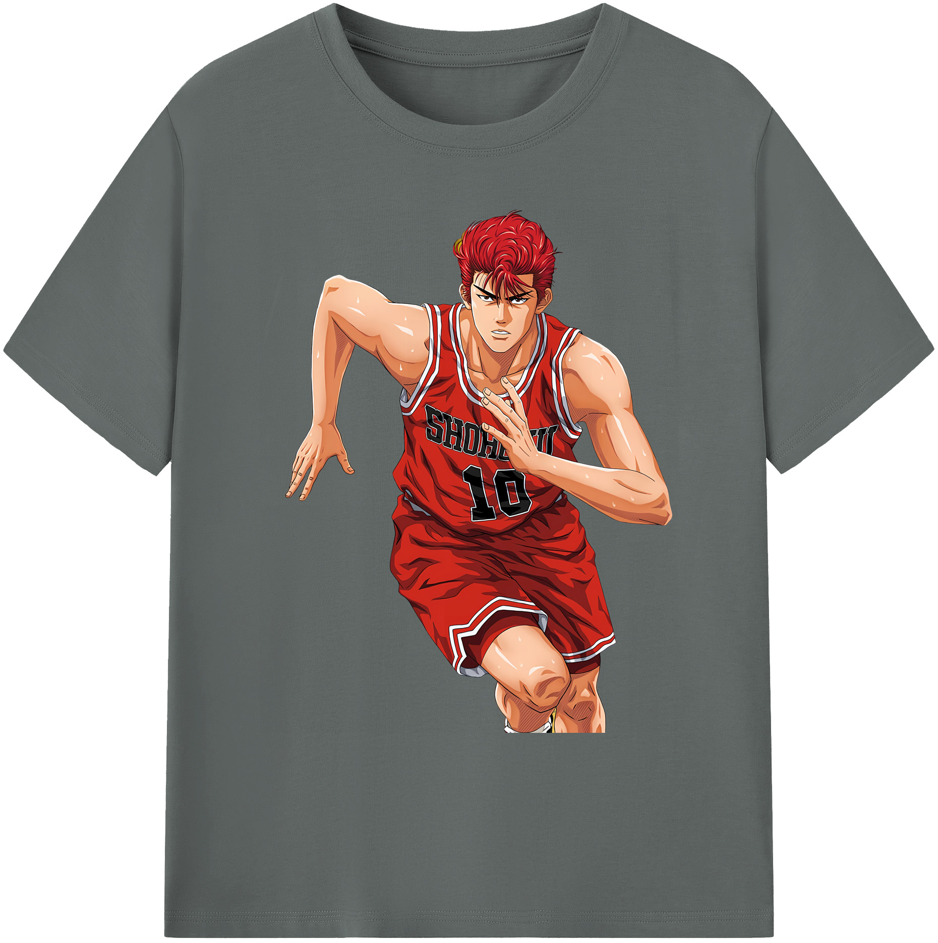 （画像用） SLAM DUNK／スラムダンク 綿100％ メンズ半袖Tシャツ｜肌触りやわらか＆通気性